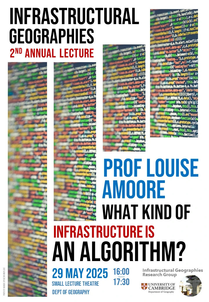 CANCELLED: What kind of infrastructure is an algorithm? logo