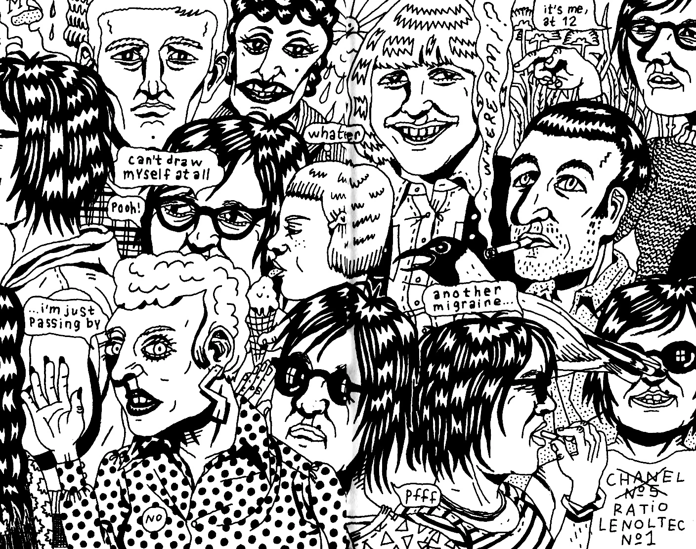 In the Zone: Continuities of Time, Memory, and Narrative in Julie Doucet’s Time Zone J logo