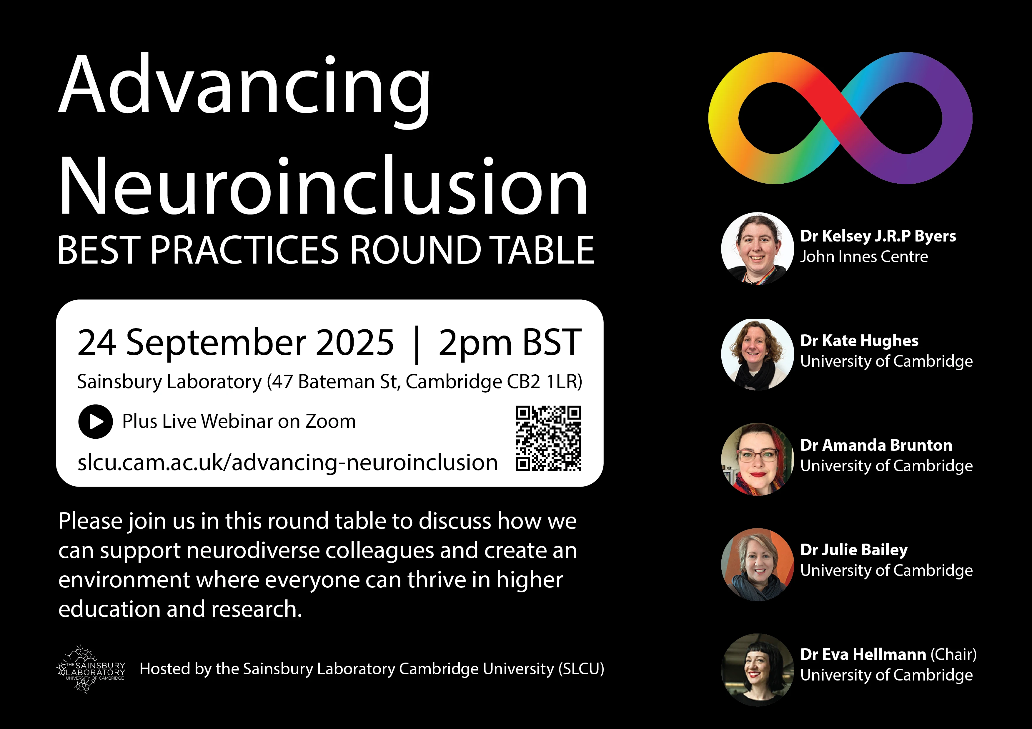 Advancing Neuroinclusion: Best Practices Round Table logo