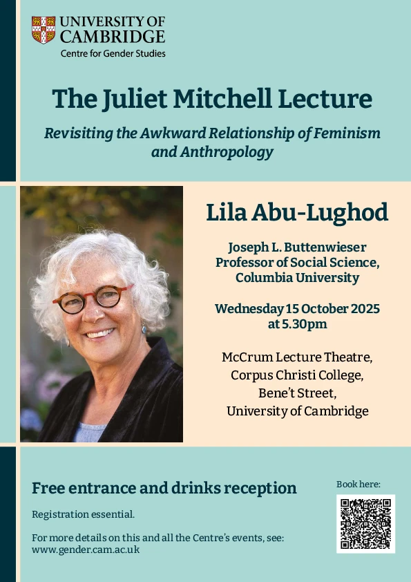 Juliet Mitchell Lecture: Revisiting the Awkward Relationship of Feminism and Anthropology logo