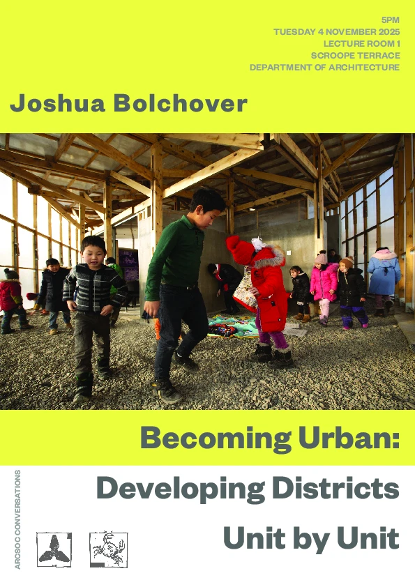 Becoming Urban: Developing Districts Unit by Unit logo