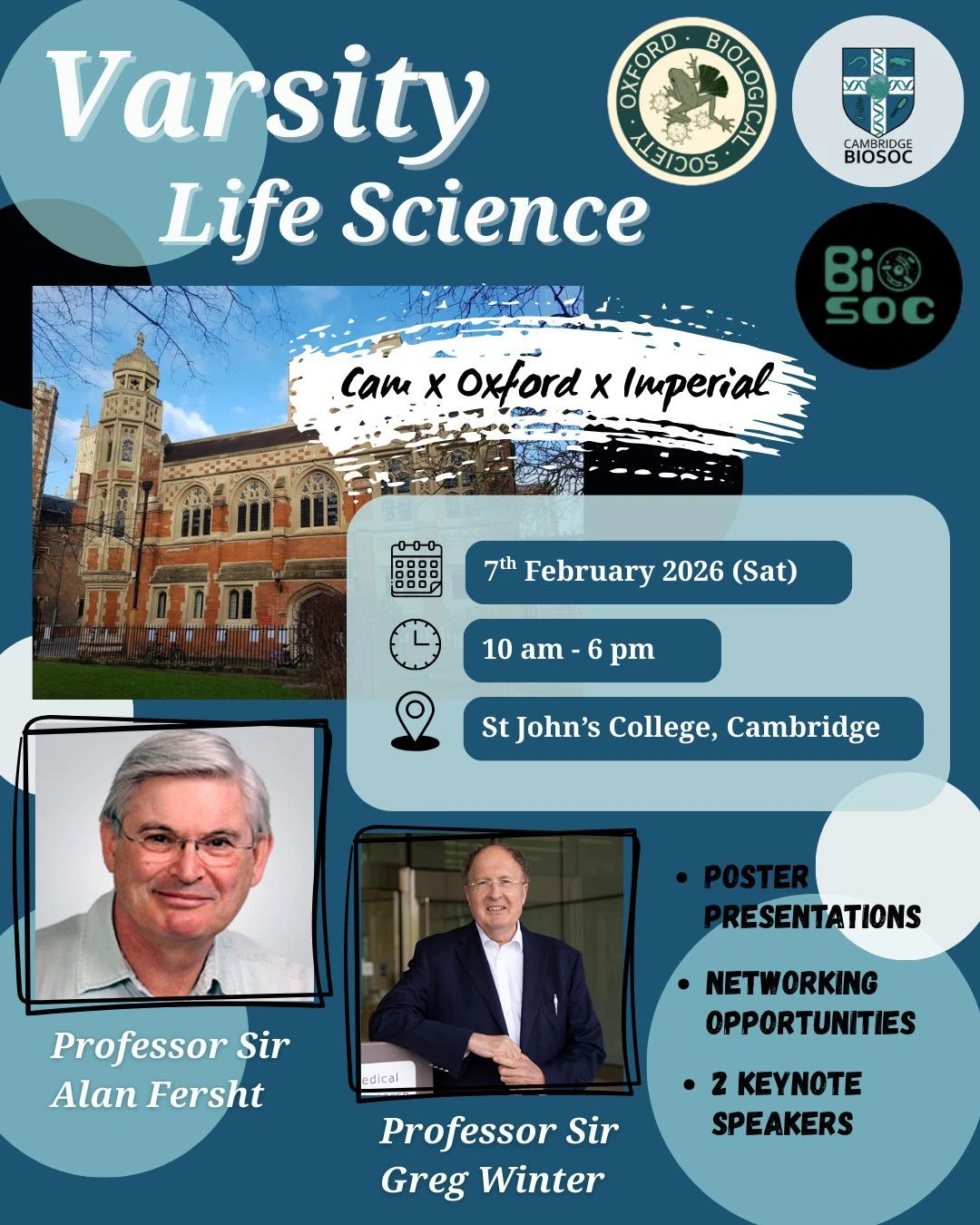 Varsity Life Science conference logo