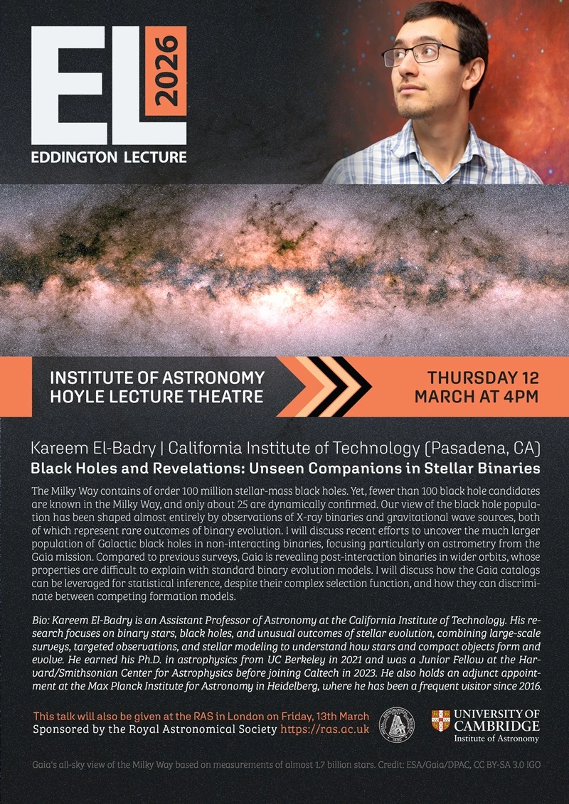 Black holes and revelations: unseen companions in stellar binaries logo