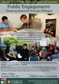 Public Engagement: Shaping Research through Dialogue logo