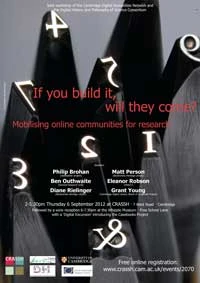 If you build it, will they come? Mobilising online communities for research  logo