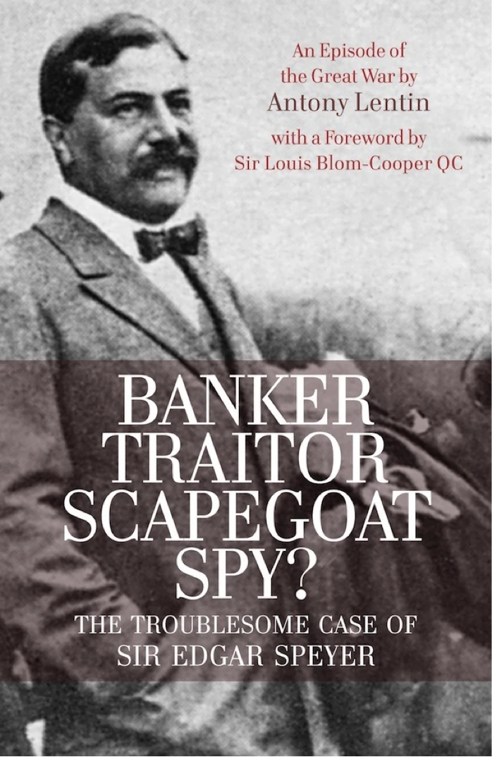 Anglo-German Victims of The Great War: The Troublesome Case of Sir Edgar Speyer logo