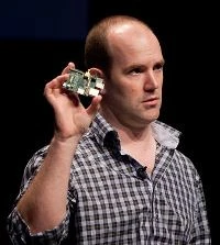 A slice of Raspberry Pi logo