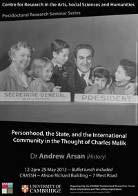 Personhood, the State, and the International Community in the Thought of Charles Malik logo