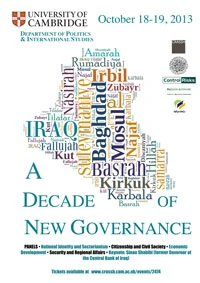Iraq: A Decade of New Governance logo