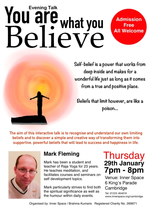 You are What you Believe logo