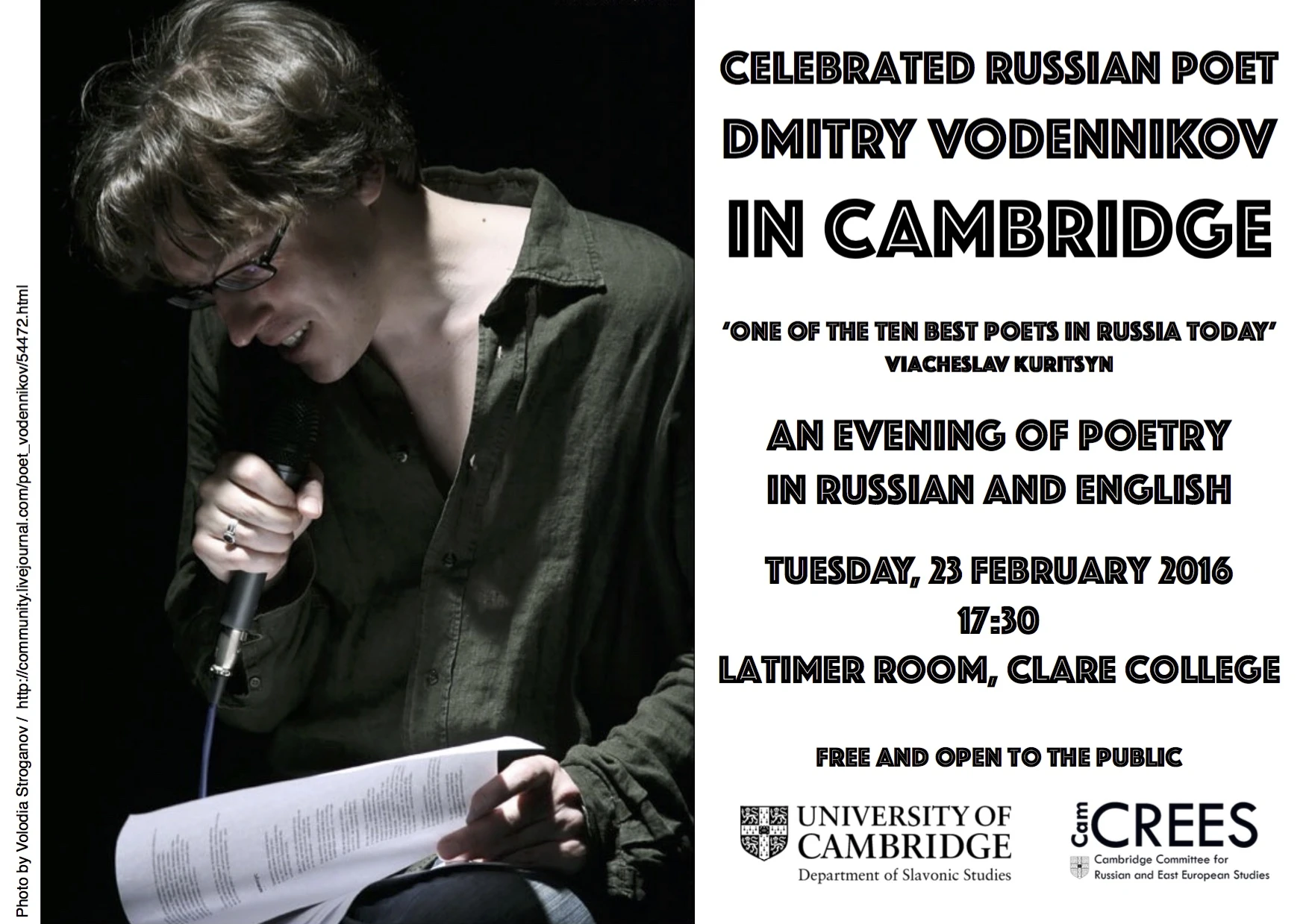 A Visit with Poet Dmitry Vodennikov  logo